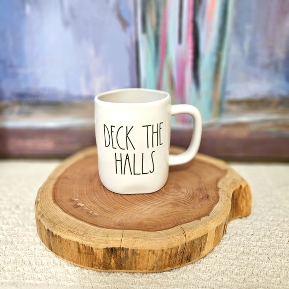 Deck The Hall Rae Dunn Holiday Christmas Mug - Picture 1 of 11